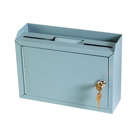 metal drop off box|wall mounted lockable drop boxes.